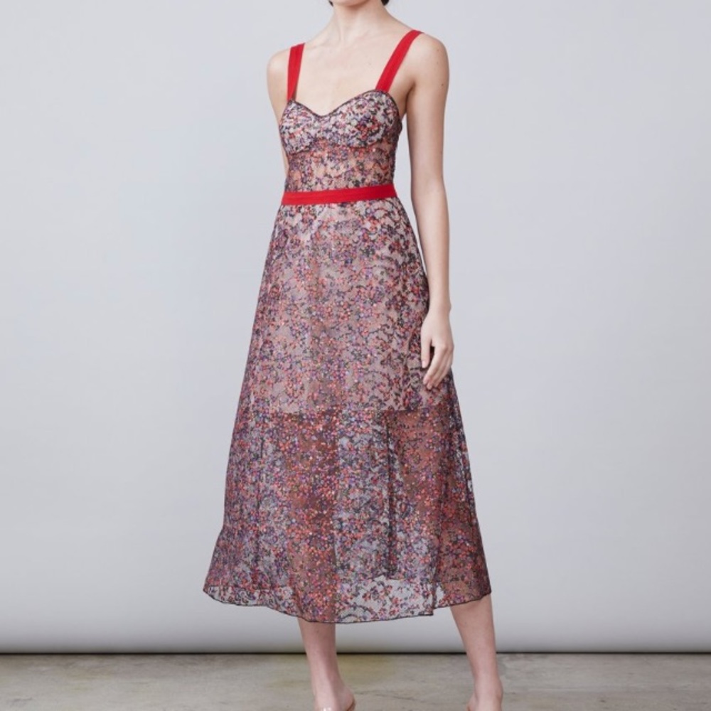 Allen Schwartz NWT Eden hydrangea dress size 10
